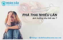 Phá thai có ảnh hưởng gì không đến sức khỏe?